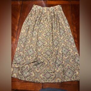 Vintage A-line Skirt